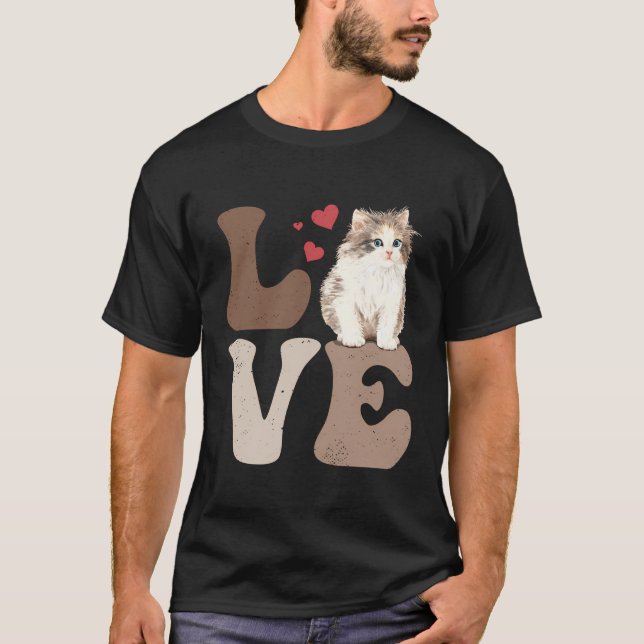Camiseta Birman Cat Love (Anverso)