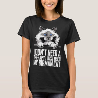 Camiseta Birmania Birman cat Birman mamá
