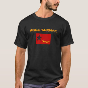 CAMISETA ¡BIRMANIA LIBRE!!!