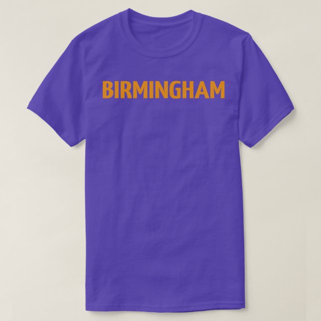 Camiseta Birmingham 4 (Diseño del anverso)