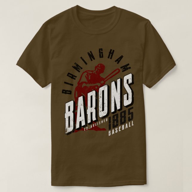 Camiseta Birmingham Barons (Diseño del anverso)