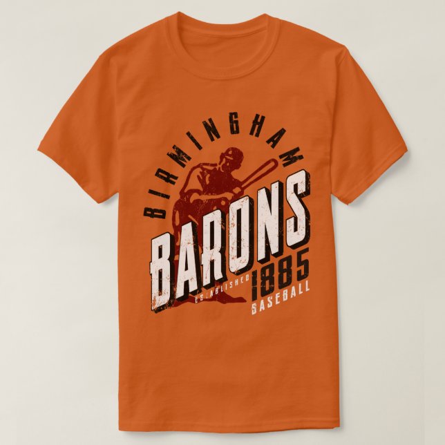 Camiseta Birmingham Barons (Diseño del anverso)