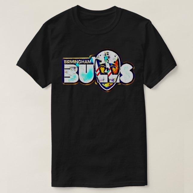 Camiseta Birmingham Bulls Hockey TShirt (Diseño del anverso)