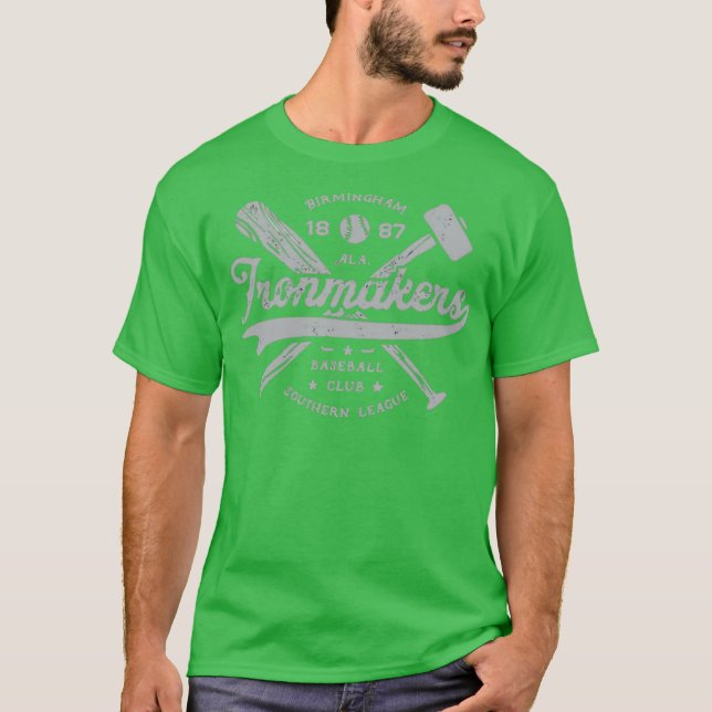 Camiseta Birmingham Ironmakers - Alabama (Anverso)