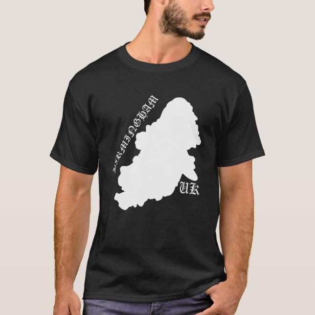 Camiseta Birmingham Reino Unido Inglaterra Inglés Brit (Anverso)