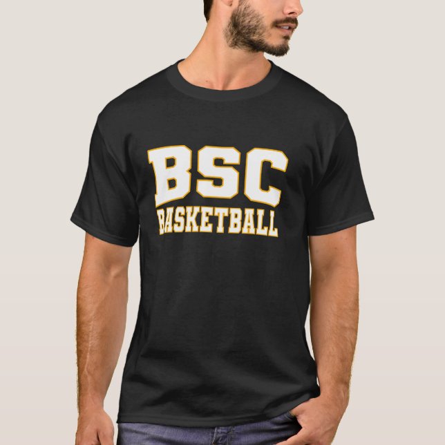 Camiseta Birmingham Southern College BSC Basketball WHT 01 (Anverso)