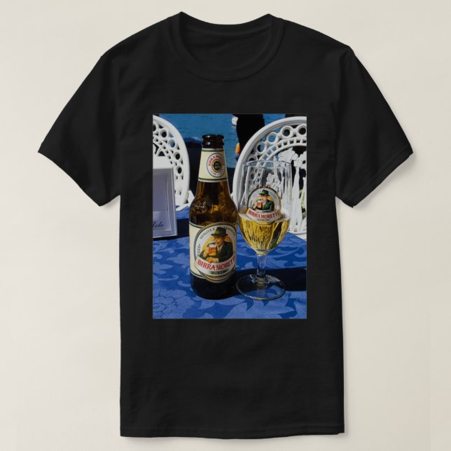 Camiseta Birra Moretti (Diseño del anverso)