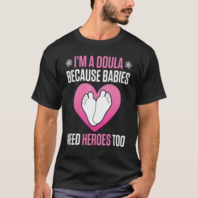 Camiseta Birth Doula Proud Parto Empleado Embarazo Couch (Anverso)