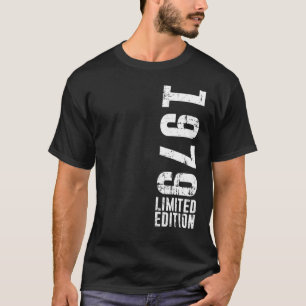 Camiseta Birthday And Vintage 1979