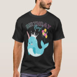 Camiseta Birthday Boy Narwhals  Boys Kids Birthday Party Sq<br><div class="desc">Birthday Boy Narwhals  Boys Kids Birthday Party Squad.</div>