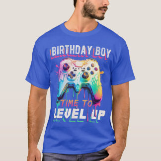 Camiseta Birthday Boyime to Level Up Video Game Birthday Pa