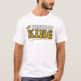 Camiseta Birthday King