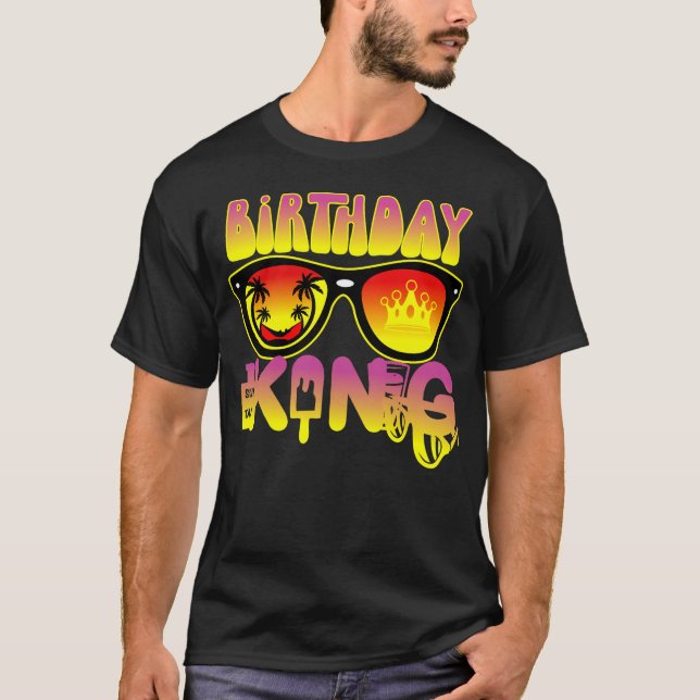 Camiseta Birthday King (Anverso)