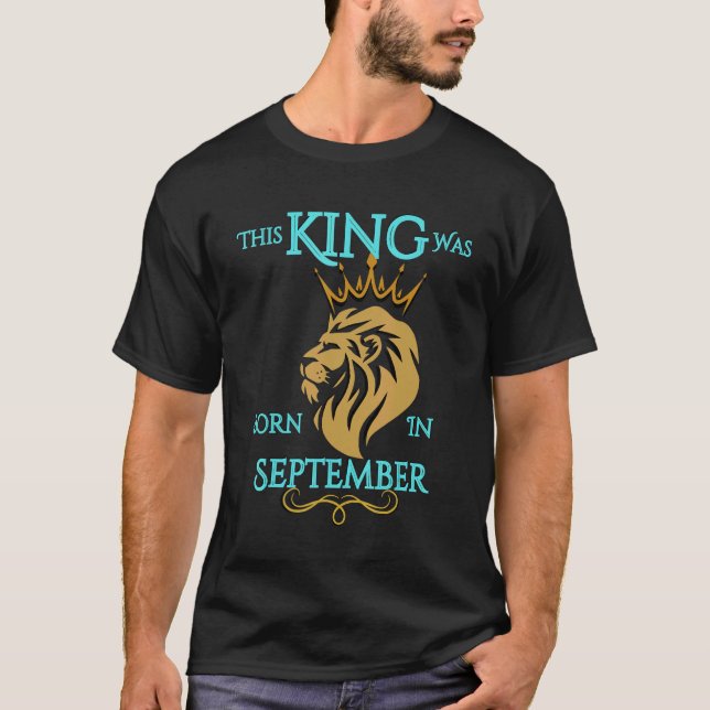 Camiseta Birthday King (Anverso)