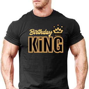 Camiseta Birthday King