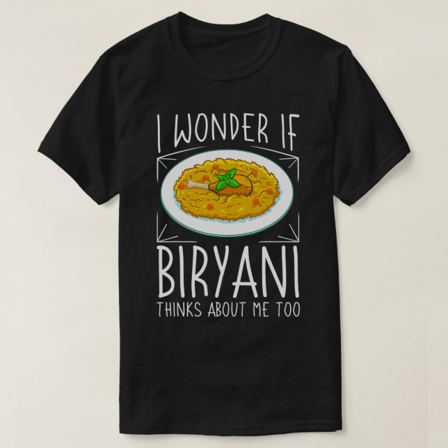 Camiseta Biryani Gift Pakistani Food Chicken Dum Pot  (Diseño del anverso)