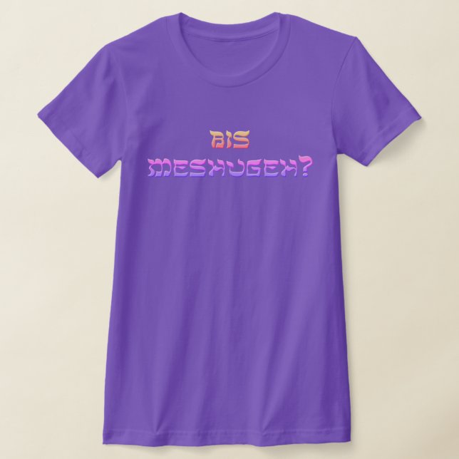 Camiseta ¿Bis Meshugeh? (Distribución)