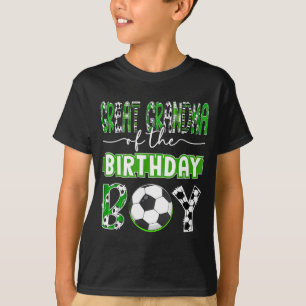 Camiseta Bisabuela del niño futbolista cumpleañero Bi