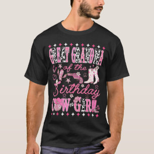 Camiseta Bisabuela del Rodeo Weste de la Cumpleañera Vaquer