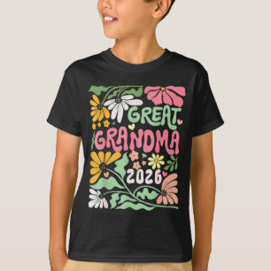 Camiseta Bisabuela Est. 2026 Ascendida a Bisabuela