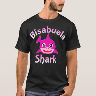 Camiseta Bisabuela Shark Funny Gran Abuela Española