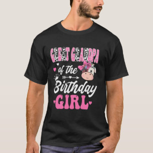 Camiseta Bisabuelo de la granja de la vaca de la niña del c