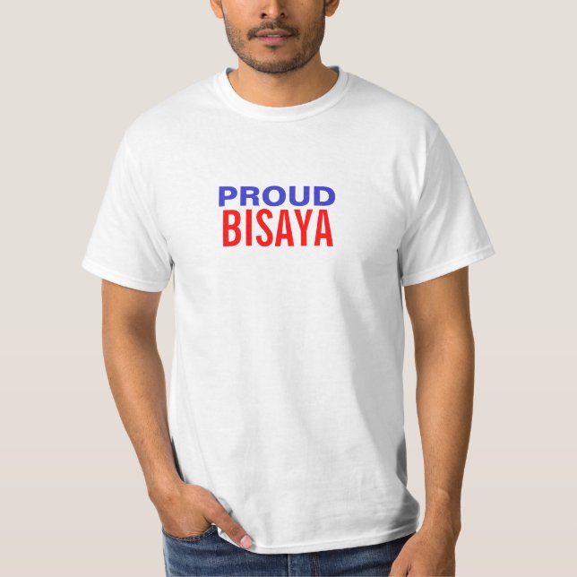 Camiseta Bisaya orgulloso (Anverso)