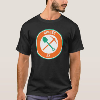 Camiseta Bisbee Arizona Antiguo Sobredimensionado