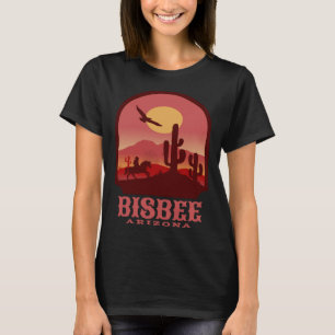 Camiseta Bisbee Arizona Cacti y Sunset