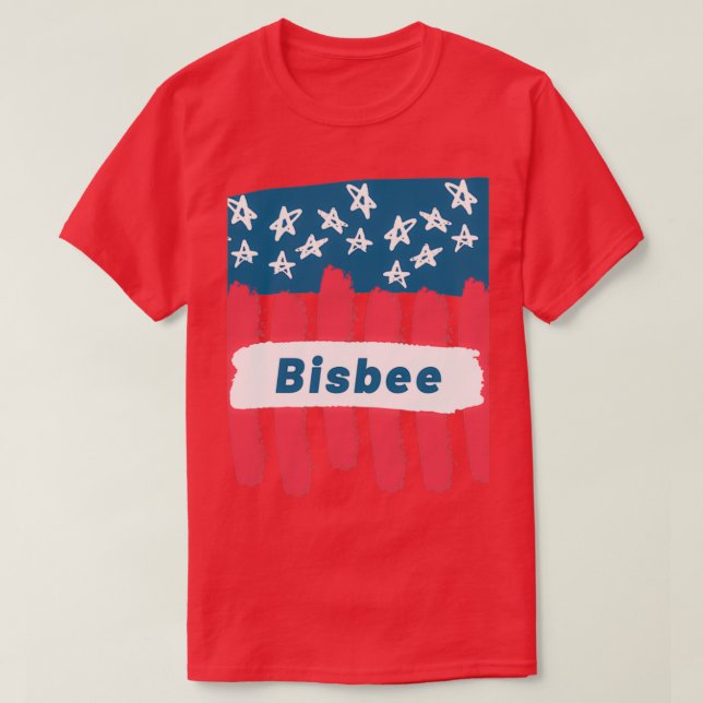 Camiseta Bisbee Arizona T (Diseño del anverso)
