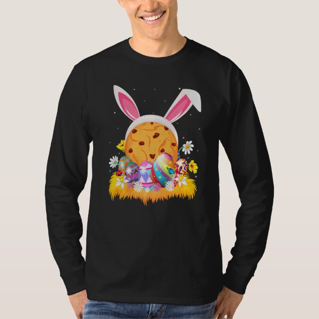 Camiseta Biscuit Food Easter Egy Funny Biscuit Easter Sund (Anverso)