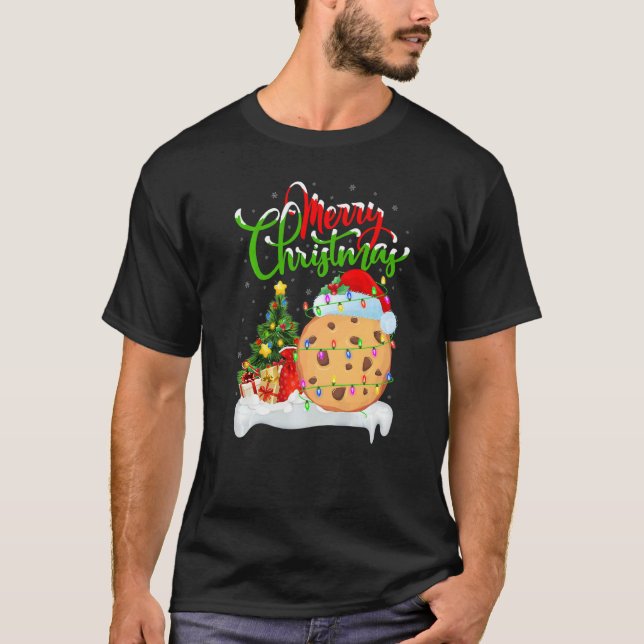 Camiseta Biscuit  Xmas Decorations Santa Biscuit Christmas (Anverso)
