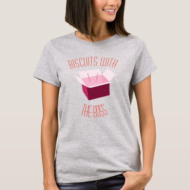 Camiseta Biscuits con el Jefe (Anverso)
