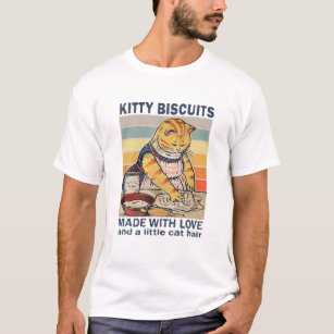 Camiseta Biscuits Gitanos Hechos Con Amor Y Un Pequeño Gato