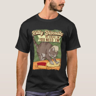 Camiseta Biscuits Kitty Que Amamos Em Que Necesitas A Em Ca