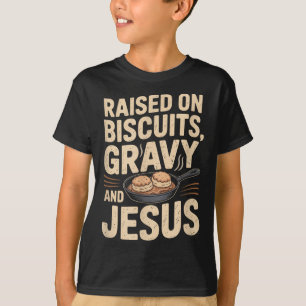 Camiseta Biscuits y amp; Gravado Jesús Vida de País Cristia