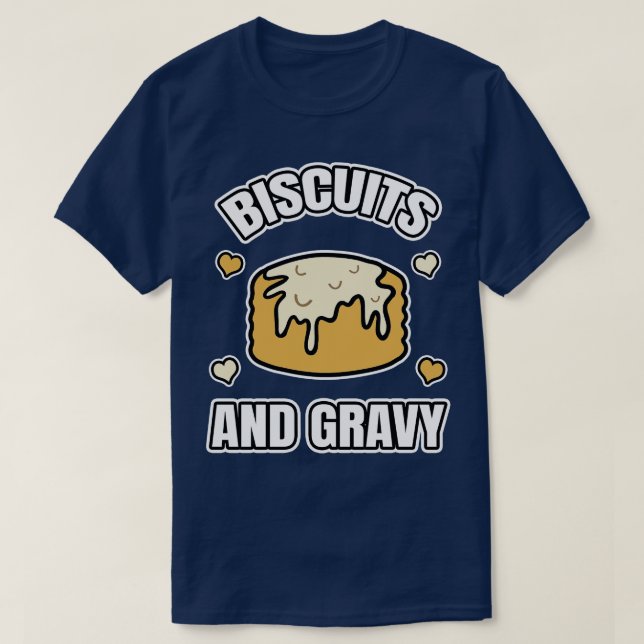 Camiseta Biscuits Y Gravedad (Diseño del anverso)