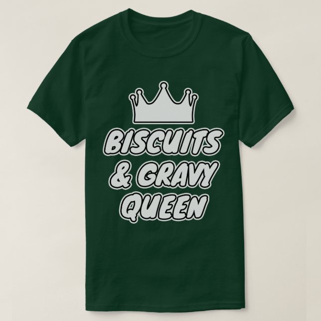 Camiseta Biscuits y Reina Gravy (Diseño del anverso)