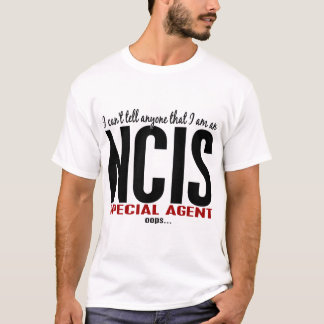 Camiseta Biselo digo a cualquier persona el agente de NCIS