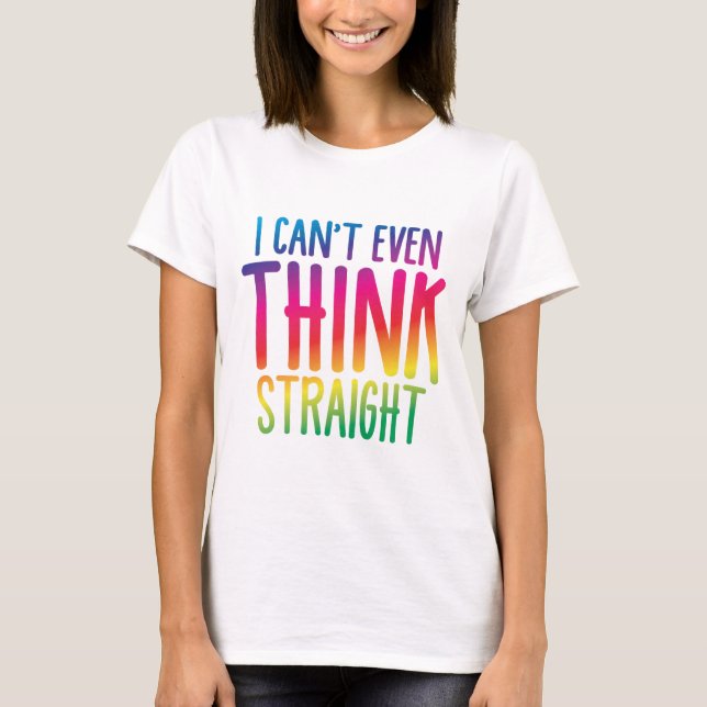 Camiseta biselo incluso pienso derecho (Anverso)