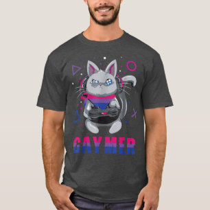 Camiseta Biseual Gaymer Geek Orgullo Lesbiana Trans Video G