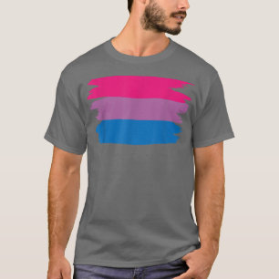 Camiseta Biseualidad de la bandera bisexual Orgullo LGBT