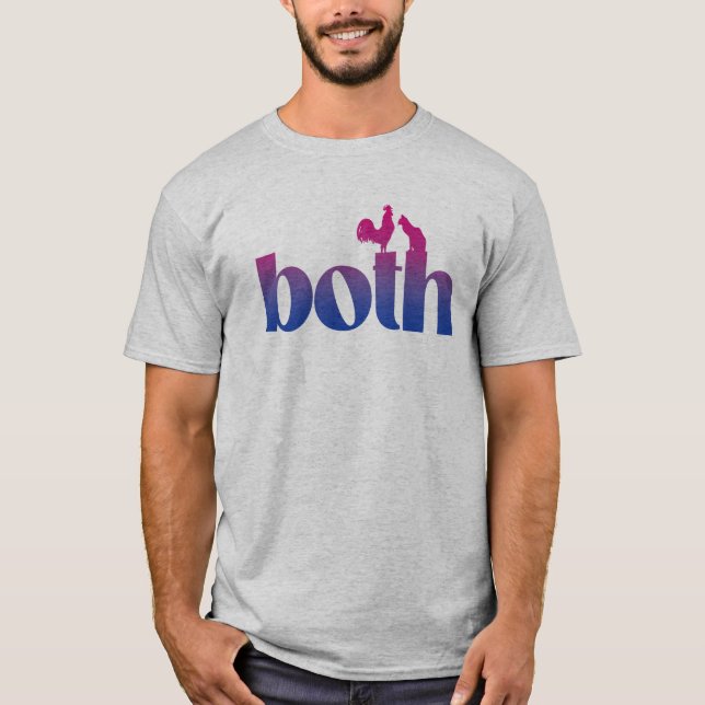Camiseta Bisexual Ambos (Anverso)