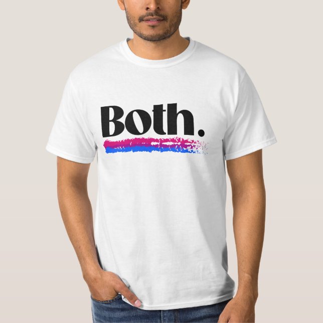 Camiseta Bisexual Ambos (Anverso)