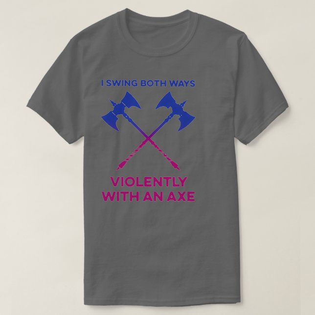 Camiseta Bisexual Barbarian Pride (Diseño del anverso)
