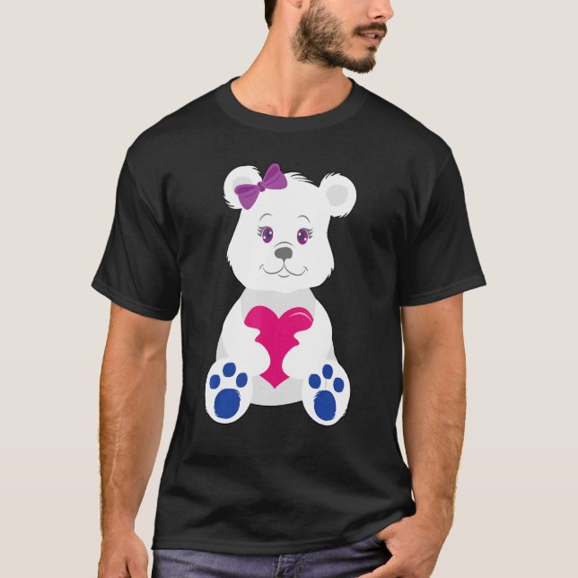 Camiseta Bisexual Bear Bisexual (Anverso)