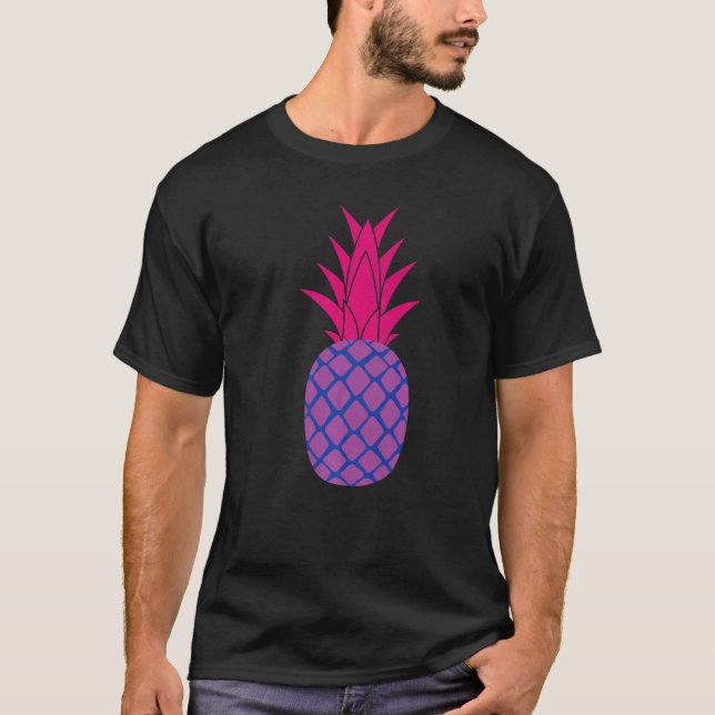 Camiseta Bisexual de piña (Anverso)