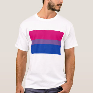 Camiseta bisexual del orgullo