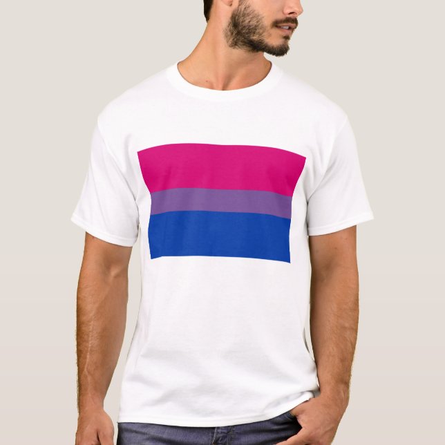 Camiseta bisexual del orgullo (Anverso)