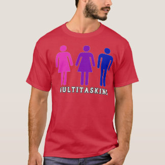 Camiseta Bisexual multitarea Poliamoroso